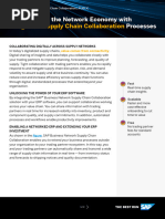 Competing in The Network Economy With Integrated Supply Chain Collaboration Processes