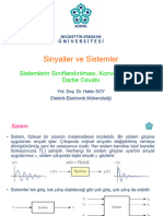 Sinyaller Ve Sistemler-2