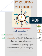 Daily Routine - PDF