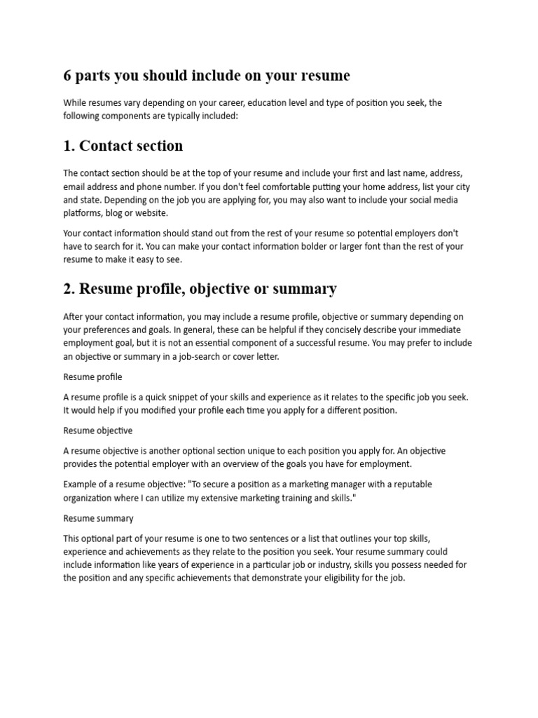 6 Parts You Should Include On Your - 1721232756