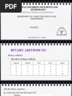 Arithmetic Op CompEng 110903