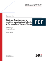 Study On Developments InAccident Investigation Methods - A Survey of The - State-Of-The-Art - Erik Hol
