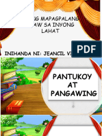 Pantukoy at Pangawing