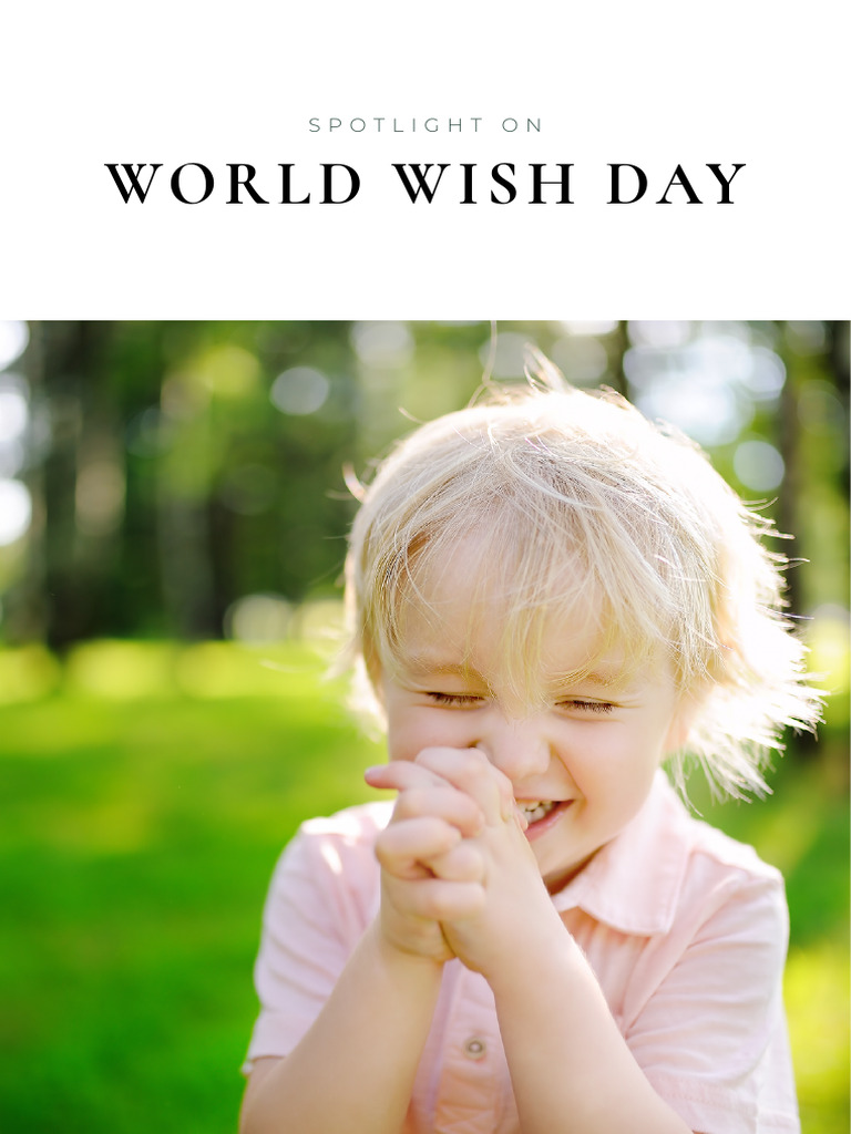 Spotlight On World Wish Day | PDF | Psychology | Mental Health
