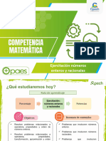 Ejercitación Números Enteros y Racionales