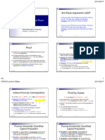 Are These Arguments Valid?: Methods of Proof