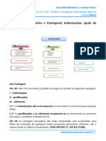 Lei 8.112/90 - Direitos e Vantagens - Indenizações: Ajuda de Custo e Diárias