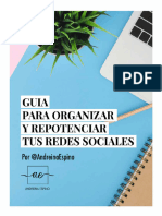 Guia para Organizar y Repotenciar Tus Redes Sociales