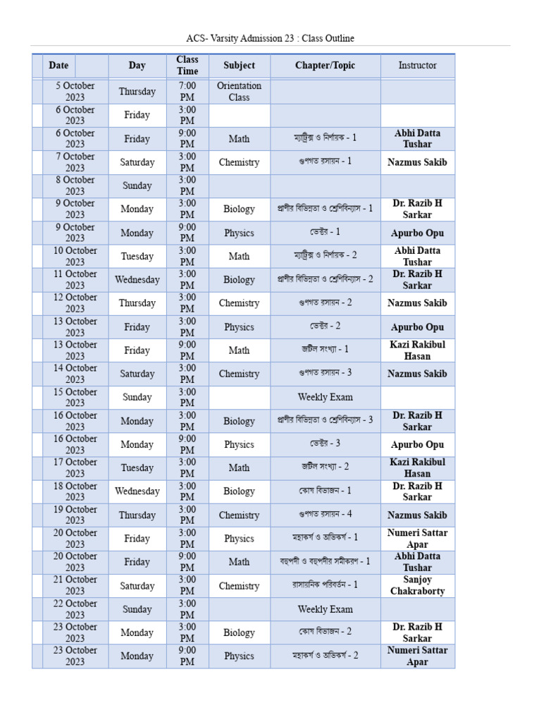 ACS Varsity Routine 2023 PDF