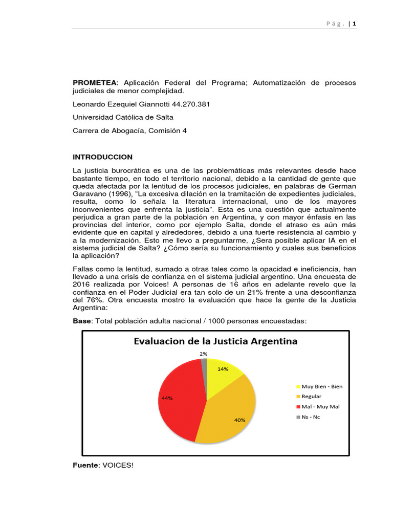 Prometea: IA en la Justicia de Salta | PDF | Inteligencia artificial ...