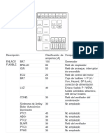 Diagrama de Fusibles Camión Hyundai H-100