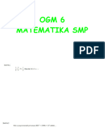 Final OGM 6 SMP - SOAL
