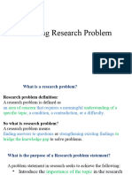 Research Problem
