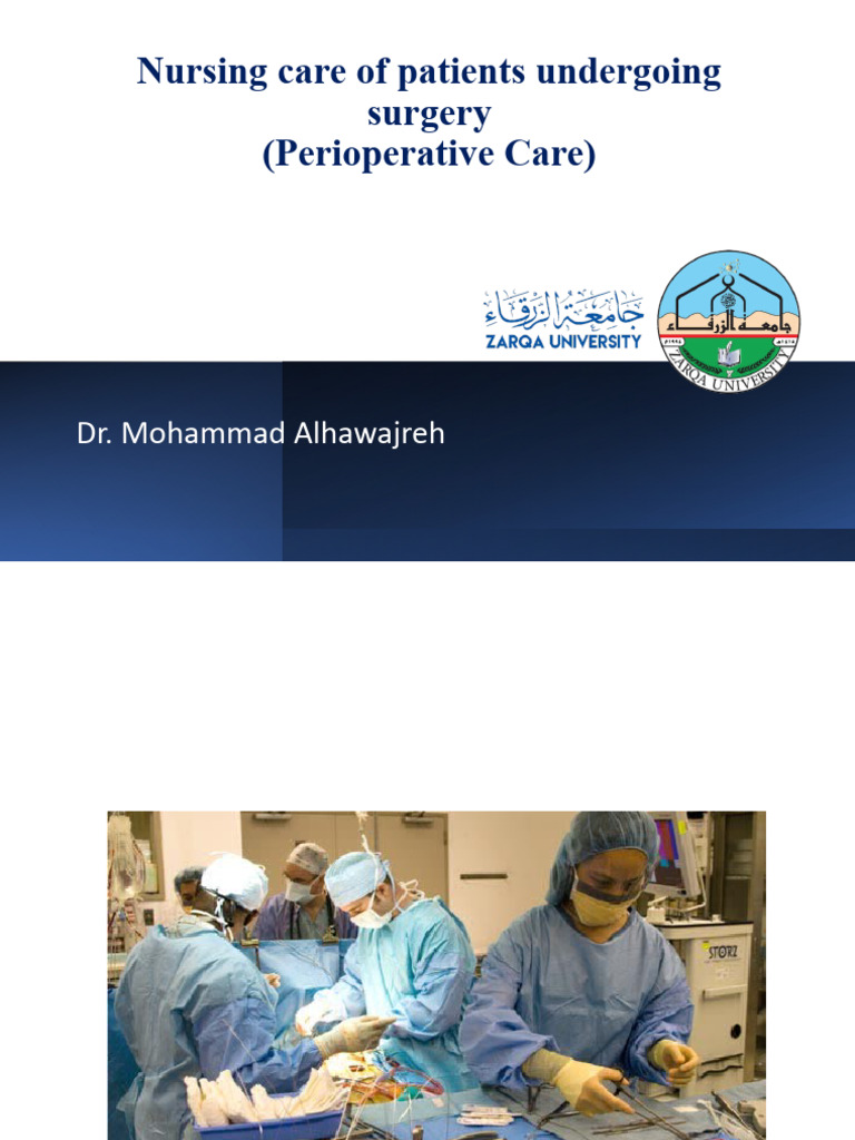 Ch. 17. Preoperative Nursing Care | PDF | Surgery | Informed Consent