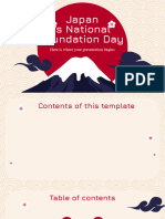 Japan's National Foundation Day XL by Slidesgo