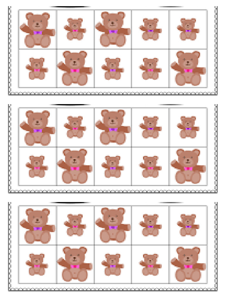 Sorting - Teddy Bear | PDF