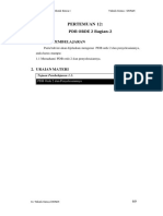 Pertemuan Ke-12 - PDB Orde 2 Bagian-2