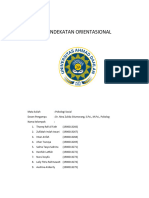 Makalah Psikologi Sosial PENDEKATAN ORIENTASIONAL