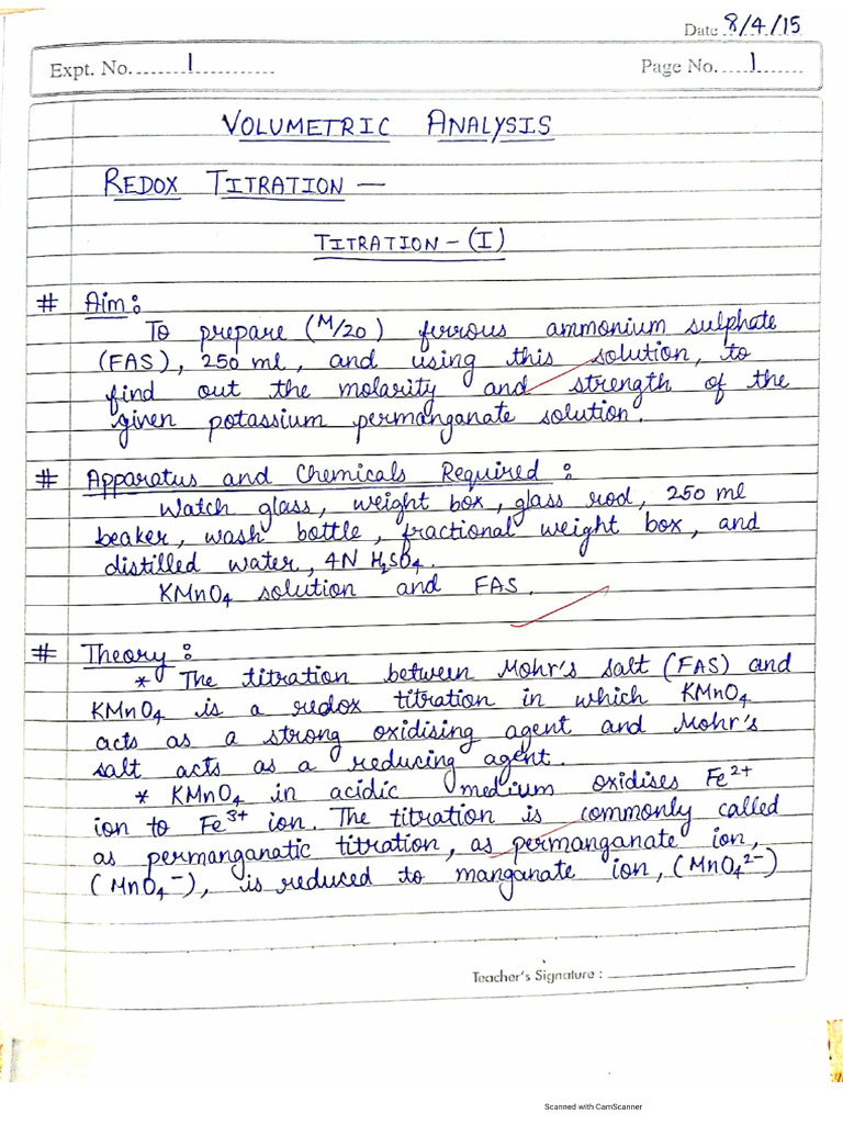 Class 12 Chemistry Practical Qualitative Analysis Pdf