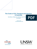 The Costs Co 2 Transport and Injection Australia