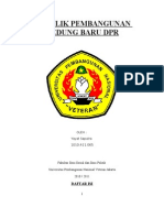 Konflik Pembangunan Gedung Baru DPR