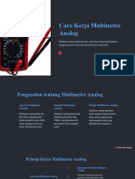 Multimeter Analog