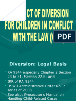 Conduct of Diversion at The Police Level