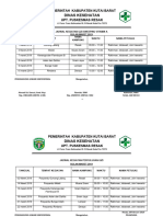 Jadwal Kegiatan Maret