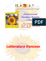 Letteratura Francese 1