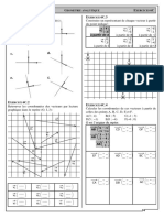 Chap 04 - Ex 6C - Coordonnées D'un Vecteur (Exercices Divers) - CORRIGE