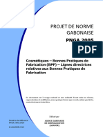 APNGA 2005 - Cosmetiques - Bonnes Pratiques de Fabrication BPF - Lignes Directrices Relatives Aux Bonnes Pratiques de Fabrication