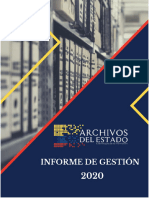 Informe de Gestión Final 22 de Marzo