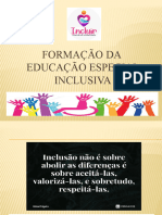 Formação Núclo de Educação Especial Inclusiva