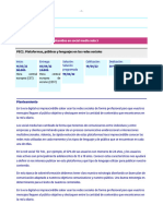 86.613 - Comunicación y Contenidos en Social Media Aula 3: PEC2. Plataformas, Públicos y Lenguajes en Las Redes Sociales