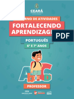 Lingua Portuguesa Professor 6 e 7anos