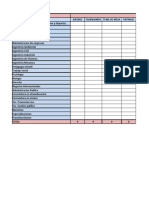 Tabla Con Programas y Disciplinas para Indicadores