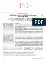 Maxillofacial Prosthetic Rehabilitation A Survey