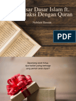Dasar Dasar Islam + Interaksi Dengan Quran
