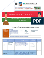 Tutoría - Devida / Sesion #3: ""¿Soy Autónomo Frente Al Consumo de Drogas?"