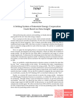 A Setting System of Interstate Energy Cooperation Goals Based On Data Insight
