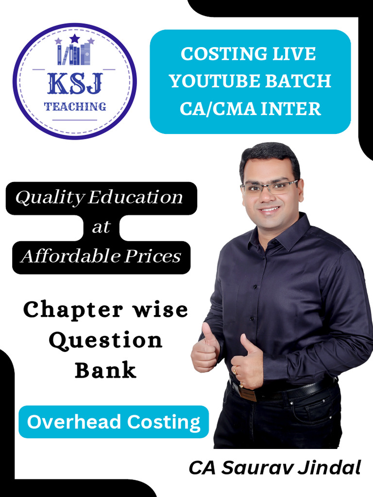 03 Overhead Costing PDF Depreciation Cost