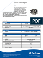 1106D-E70TA Industrial Diesel Engine: Specifications