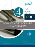 FICHA DE APLICACION 4TO SEC III Bim - 2023