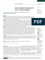 Effects of Metformin in Obesity Treatment in Different Populations