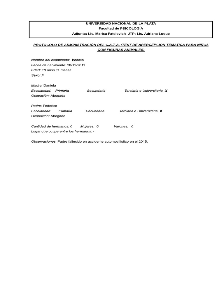 Protocolo Cat A | PDF