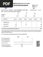 EPF Combined Challan - July-2023