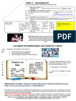 3°eda - 7 Act 3 Obras de Misericordia