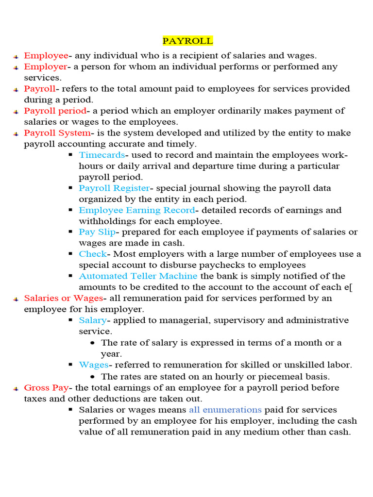 P2 Payroll Learning Material | PDF | Payroll Tax | Payroll