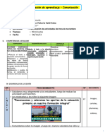 COMUNICACION-Planificación de Actividades Del Mes de Noviembre