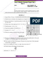 CBSE Class 8 Maths Sample Paper SA 2 Set 3